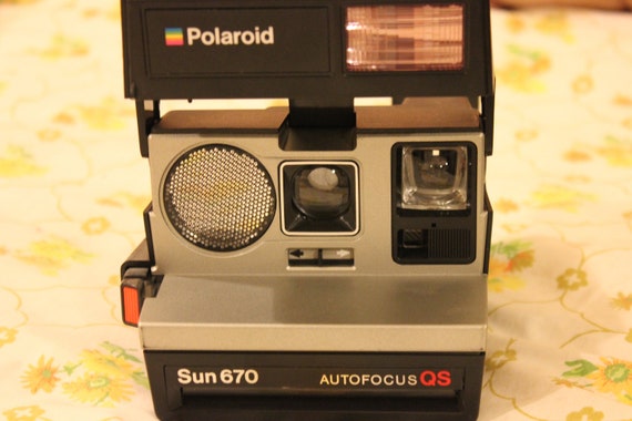 Vintage Polaroid Sun 670 Autofocus QS - Etsy Australia