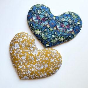 Liberty London Floral Weighted Eye Pillow: Hot Cold Therapy Pack