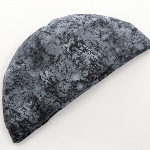 Almohada para ojos con peso lunar: mascarilla de aromaterapia de algodón suave Gray Marbled