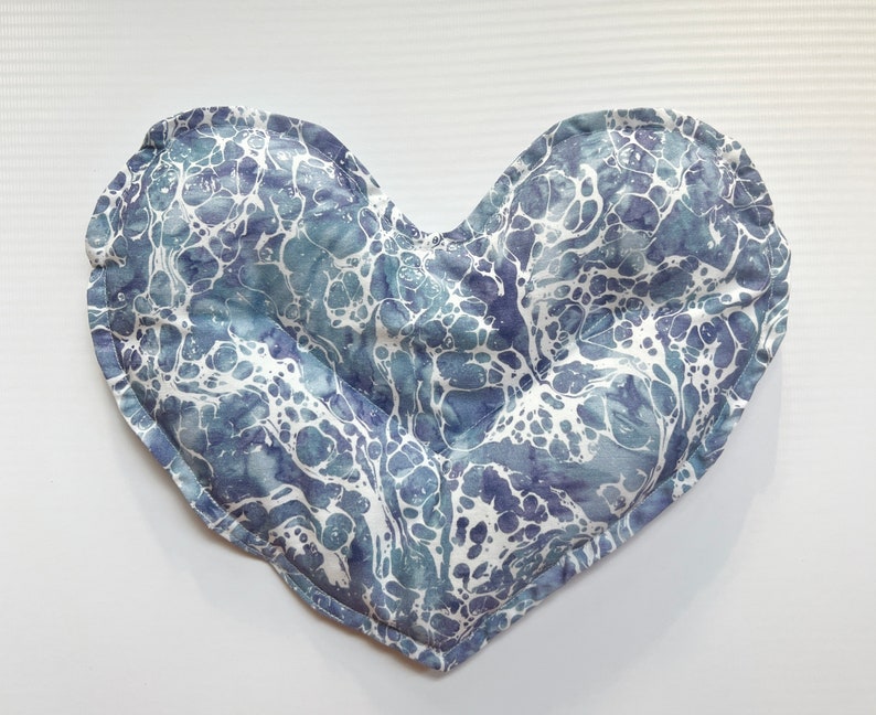 Antianxiety Weighted Heart Pillow 1.5 Pounds for Soothing Etsy New
