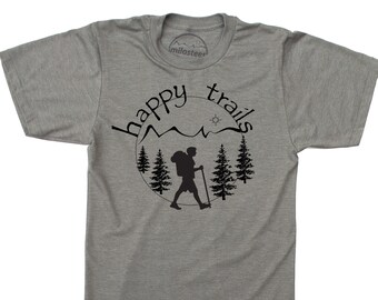 Happy Trails T Shirt - Etsy