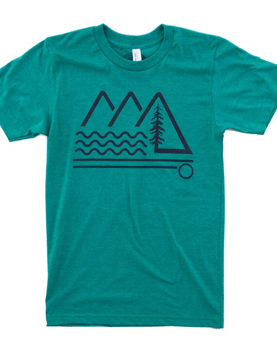 Green mountain t shirts Clearance