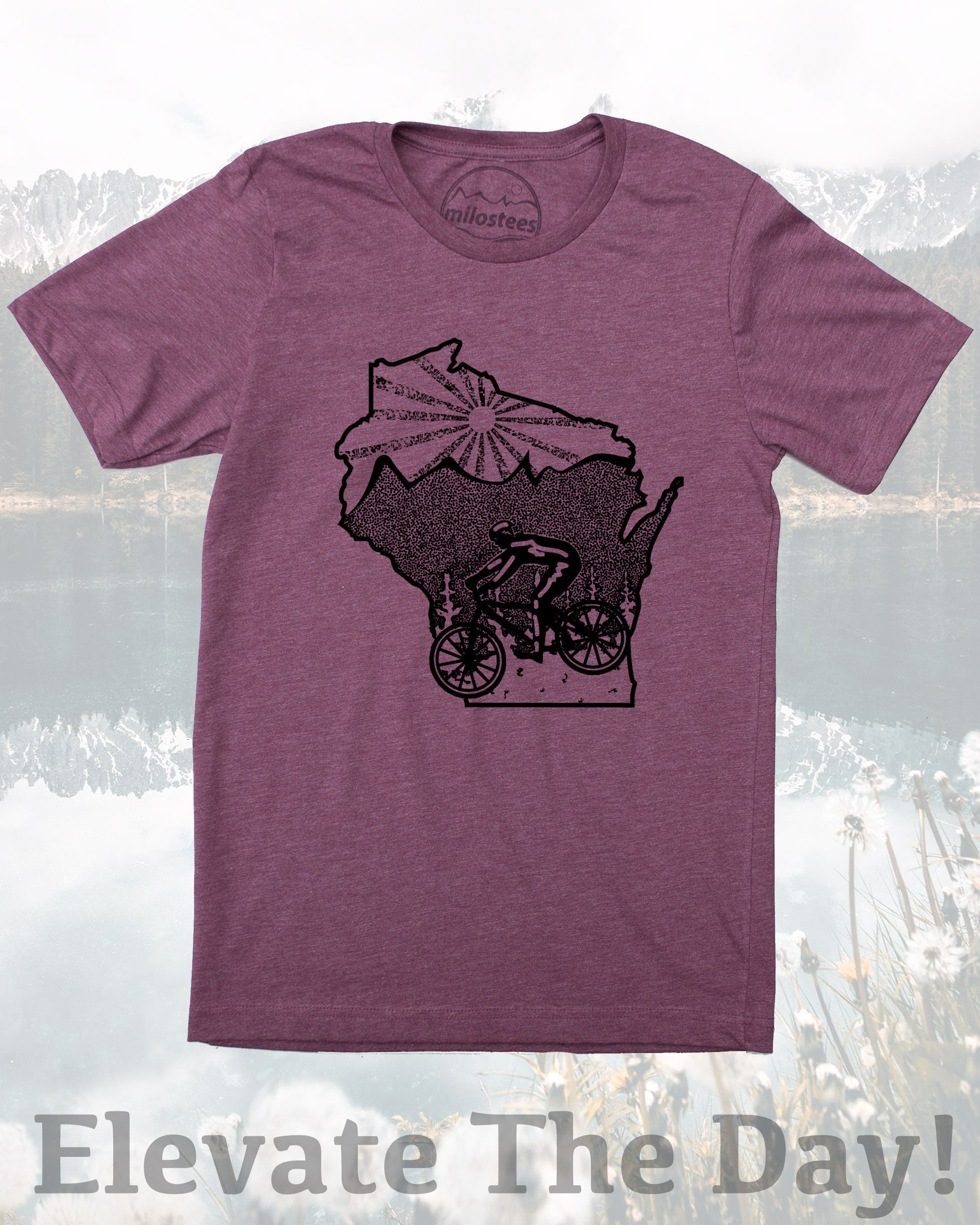 Madison, WI Bike T-Shirt