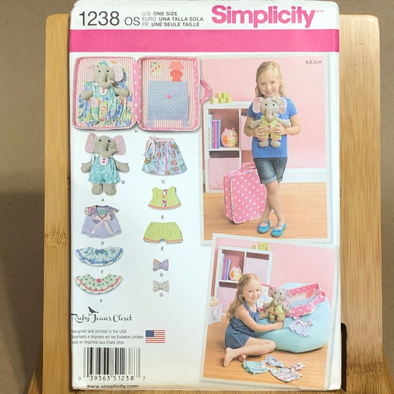 simplicity elephant pattern