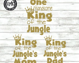 King Of The Jungle Etsy