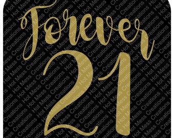 Download 21st birthday svg | Etsy