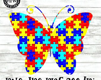 Free Free 239 Autism Butterfly Svg SVG PNG EPS DXF File