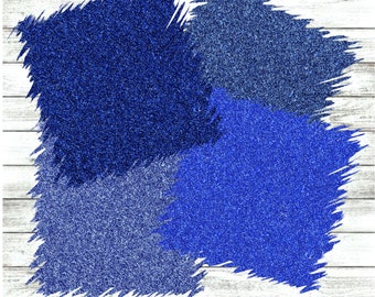 Glitter background - Torn Edge Blue Glitter Digital Paper for Sublimation and Design - Digital Download