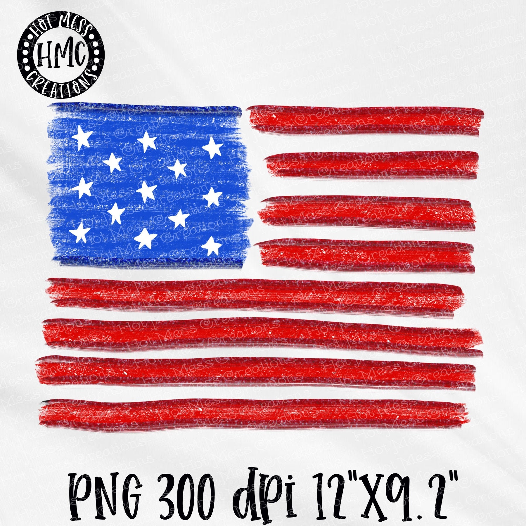 American Flag Png Glitter Accents 4th Of July Sublimation Etsy