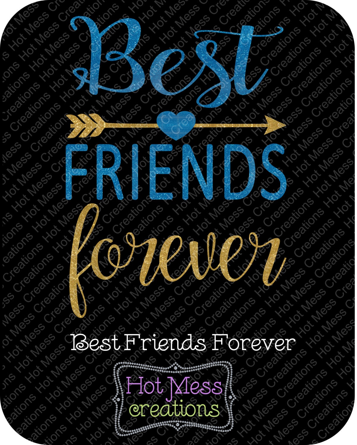 Download Best Friends Forever SVG Best Friends Design Arrow Heart ...
