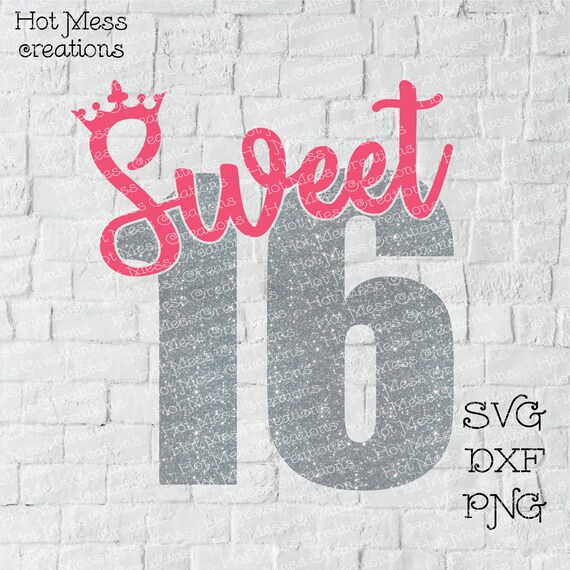 Free Free Sweet 16 Birthday Svg 877 SVG PNG EPS DXF File