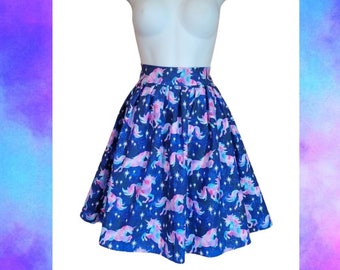 Custom Galaxy Unicorn Skirt