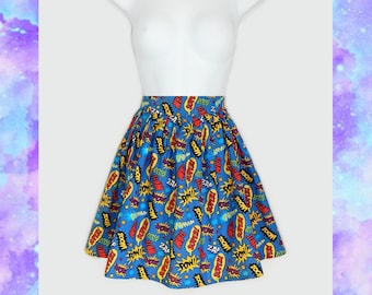 Comic Book Skirt