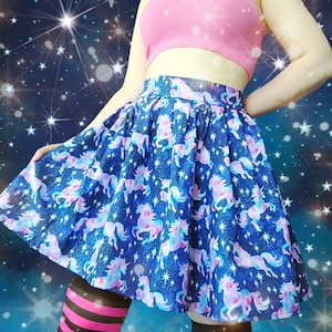 Custom Galaxy Unicorn Skirt image 1