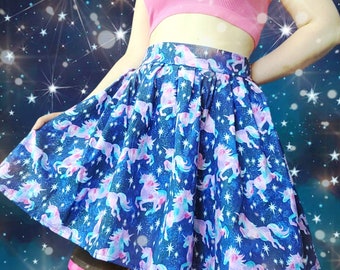 Custom Galaxy Unicorn Skirt