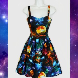 Galaxy Space Dress - Etsy