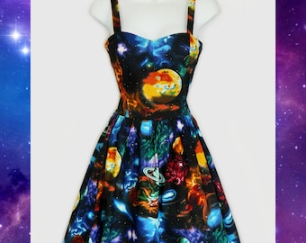 Galaxy Outer Space Dress
