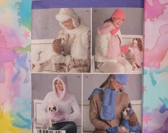 SIMPLICITY Elaine Heigl Designs OS SS9838OS - Cartamodello Per Cucire Peluche Animali E Coperta, Taglia Unica - 2