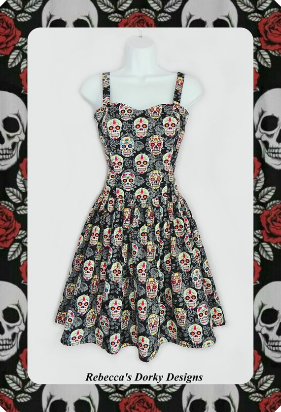 skull sundress
