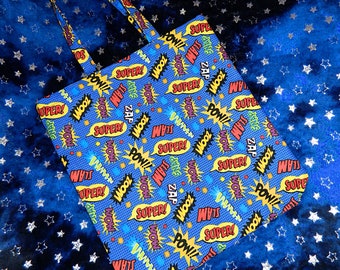 Comic Book Tote Bag