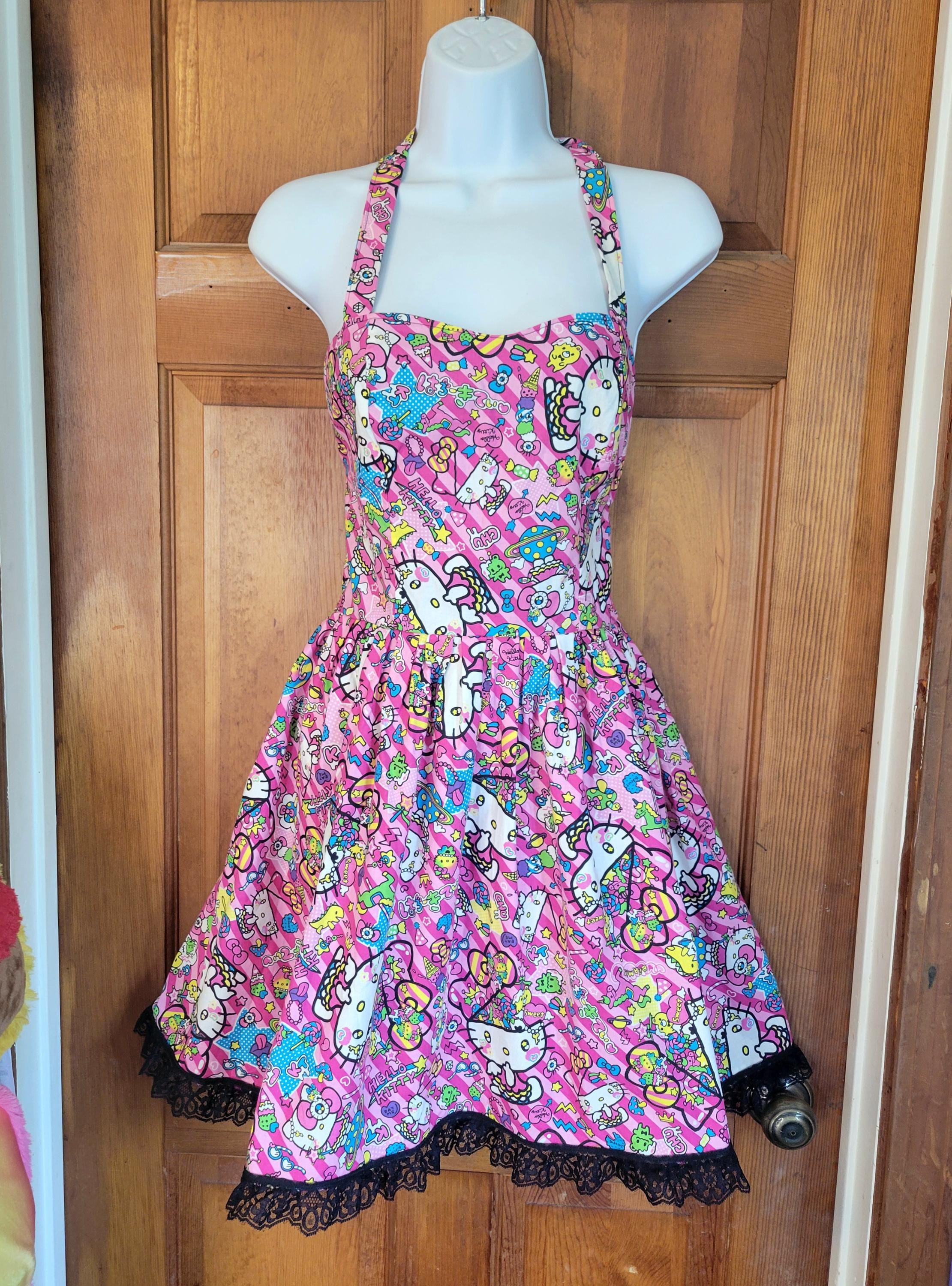 Pink Hello Kitty Halter Top Dress