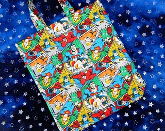 Dc Comics Superhero Tote Bag