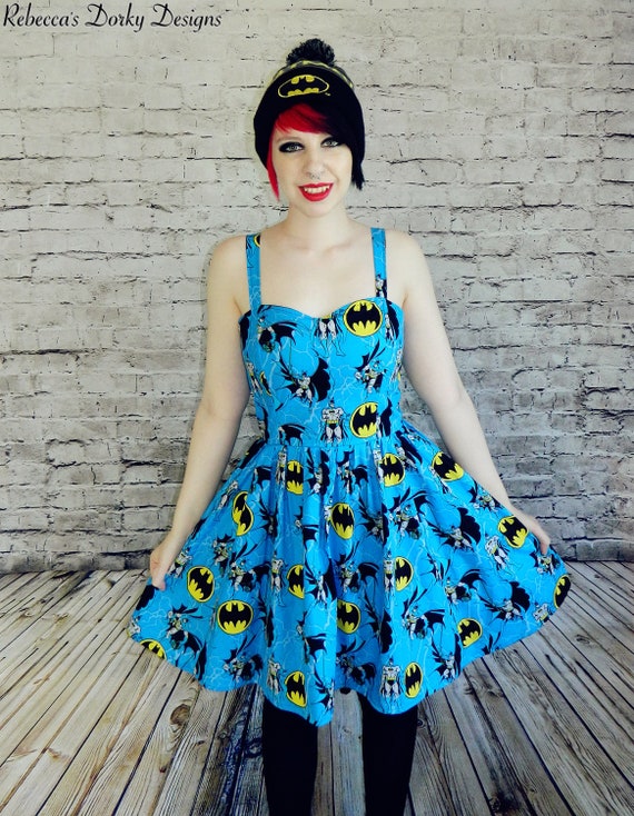 DC Batman dress Etsy
