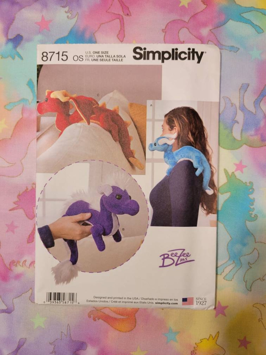 Simplicity 8715 dragon hotsell