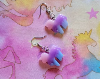 Pastel Unicorn Earrings
