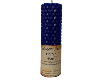 Lailokens Awen Water Beeswax Candle