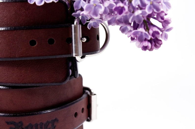 Leather Handcuffs BDSM For Lovers-Submission Handcuffs-Restrains-Leather Bracelets