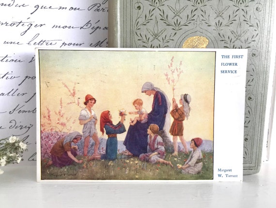 SNOW FAIRIES NEW Unused Medici Postcards Margaret W Tarrant 