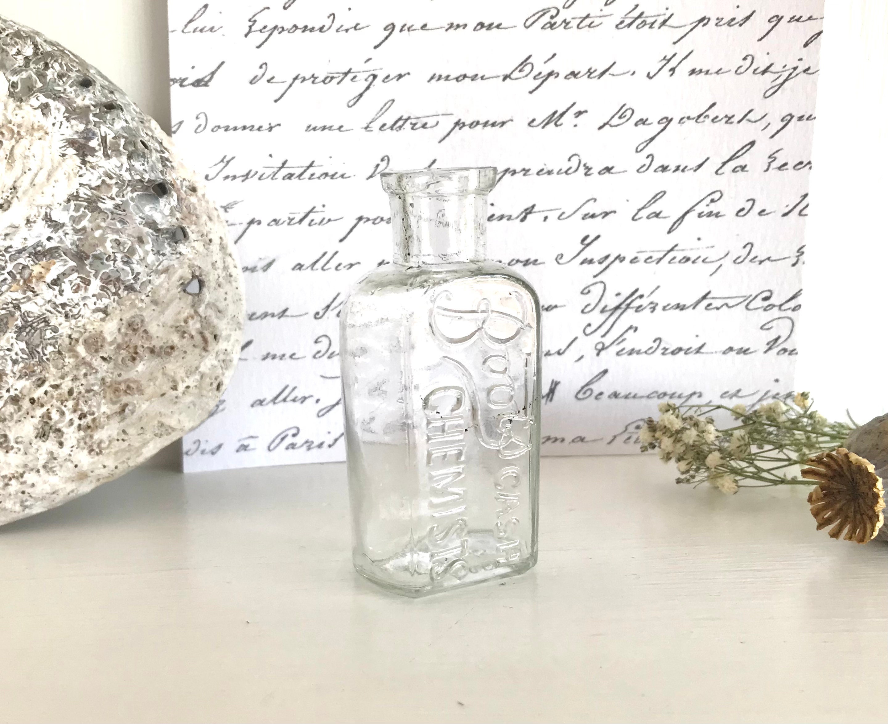 Antique Boots The Chemist Bottle Pharmacy Bottle Apothecary Etsy