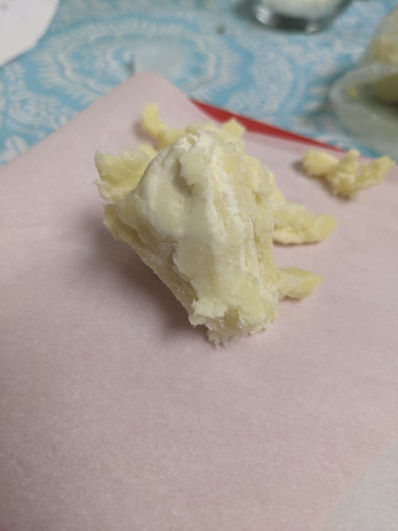 Shea butter, another essential ingredient