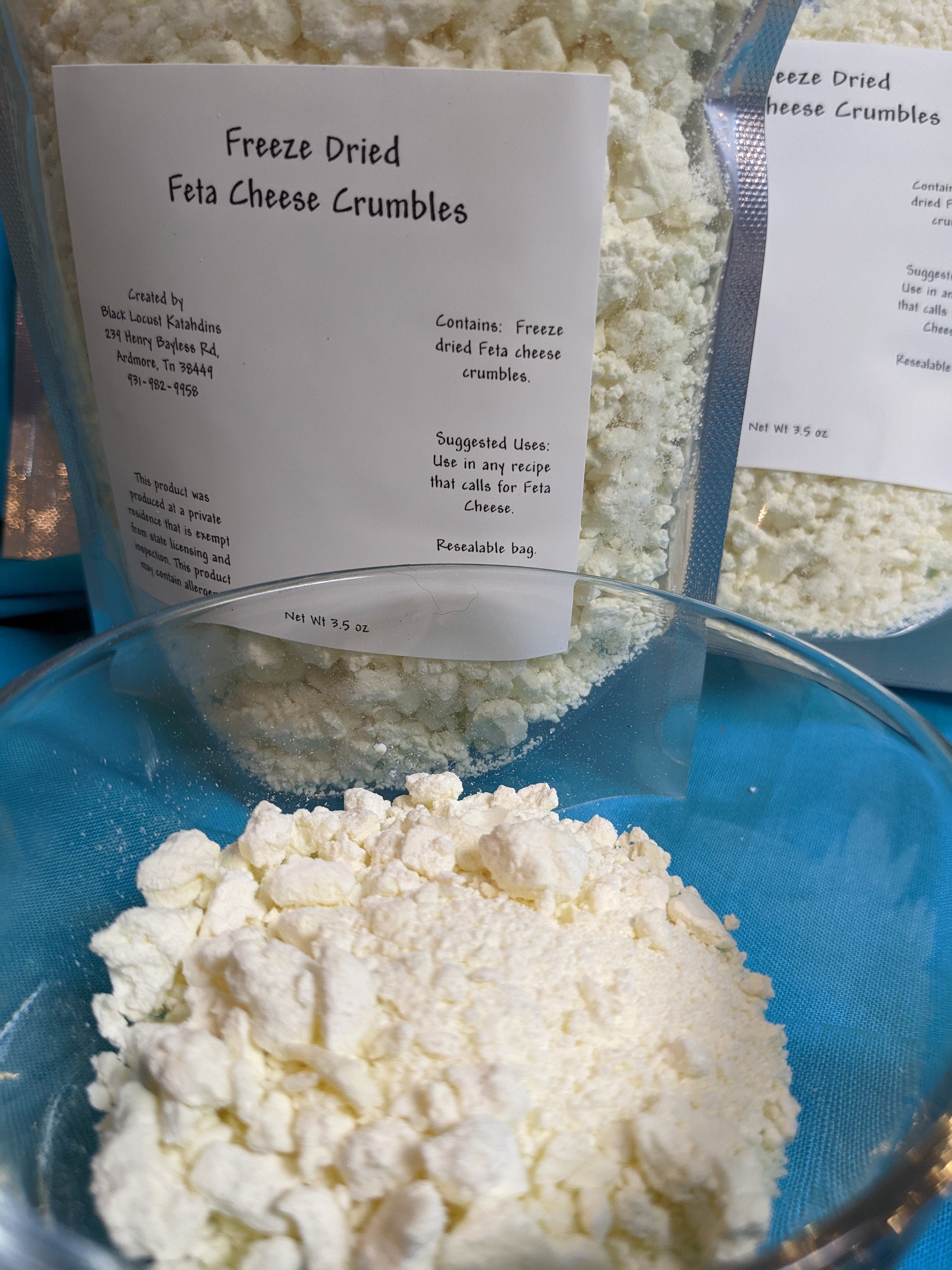 Freeze Dried Feta Cheese Crumbles Etsy