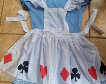 Alice in wonderland costume small petite