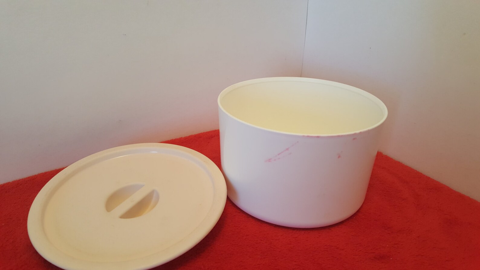 Vintage tupperware coffee filter container / tupperware tea Etsy