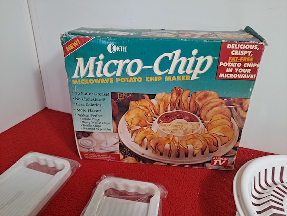 Vintage K-tel Mirco Chip Maker Potato Chip Maker Microwave -  Hong Kong