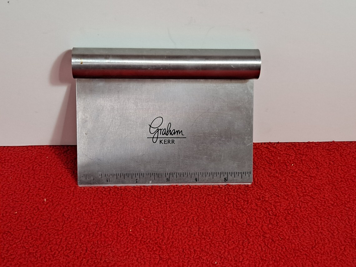 Vintage Graham Kerr pastry dough scraper dough chopper dough | Etsy