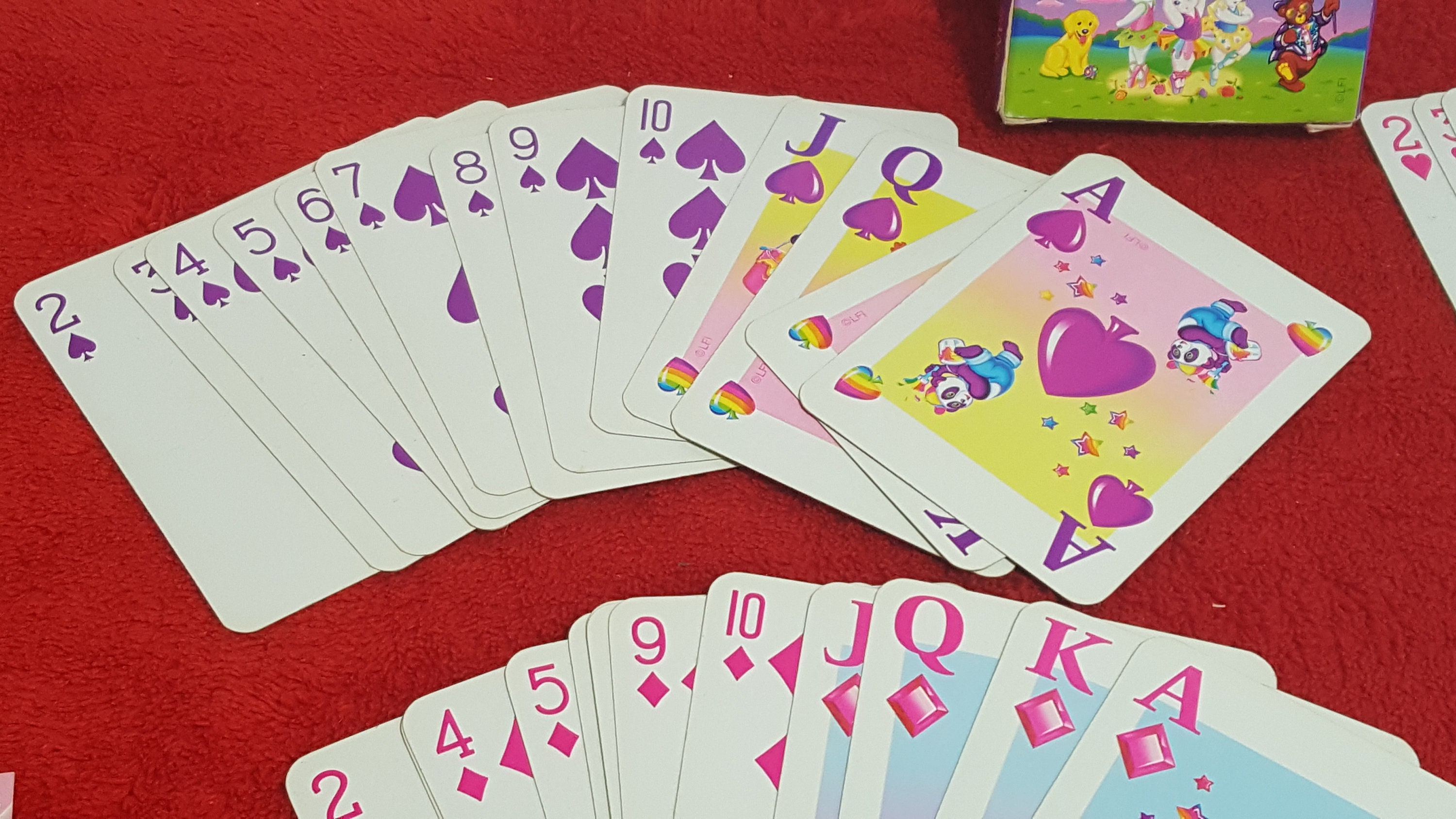 Vintage Lisa Frank Playing Card Full Set Box Jokers and | Etsy