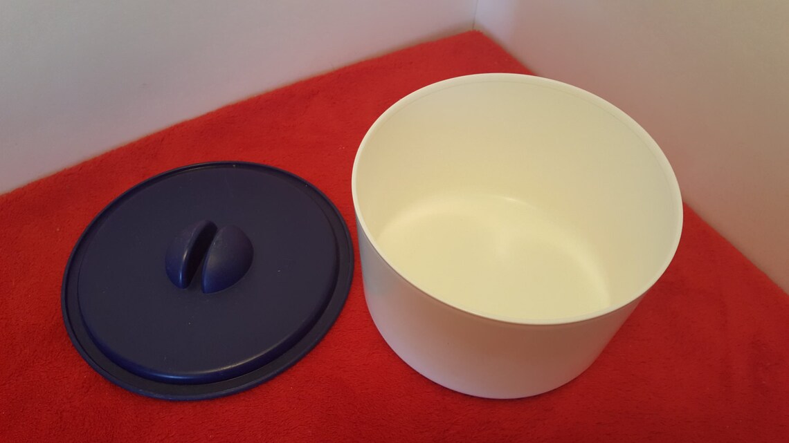 Vintage tupperware coffee filter container / tupperware tea Etsy