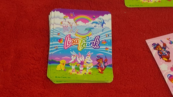 lisa frank card sleeves Vintage Playing Card, Full Set, Box, Jokers and Bonus Sticker Pack, Rare Lisa Frank MTG: Lisa Frank-ly These 90s