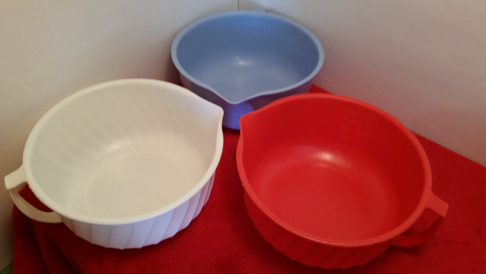 Vintage shamrock neatway mixing bowls with handle and pour Etsy