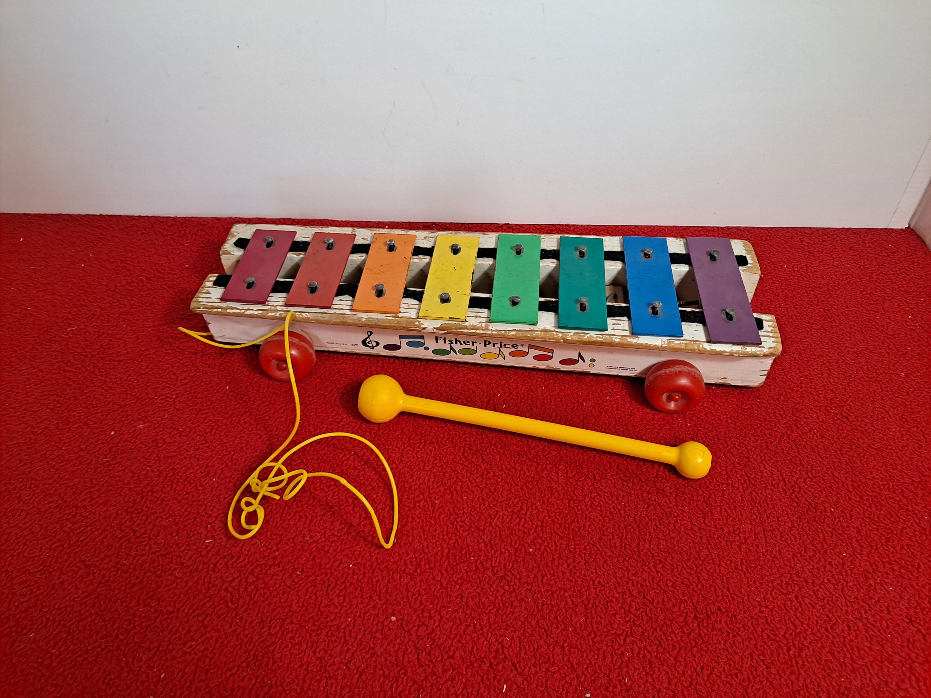 Vintage fisher price xylophone wood xylophone 1978 musical Etsy.de