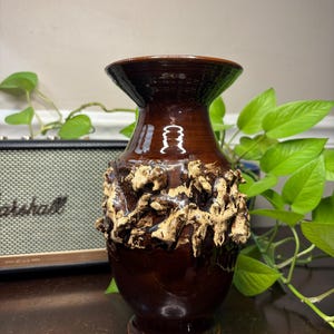 Glit Lava フラワーベース 花瓶 アイスランド ヴィンテージ Glit Lava Pottery - Etsy