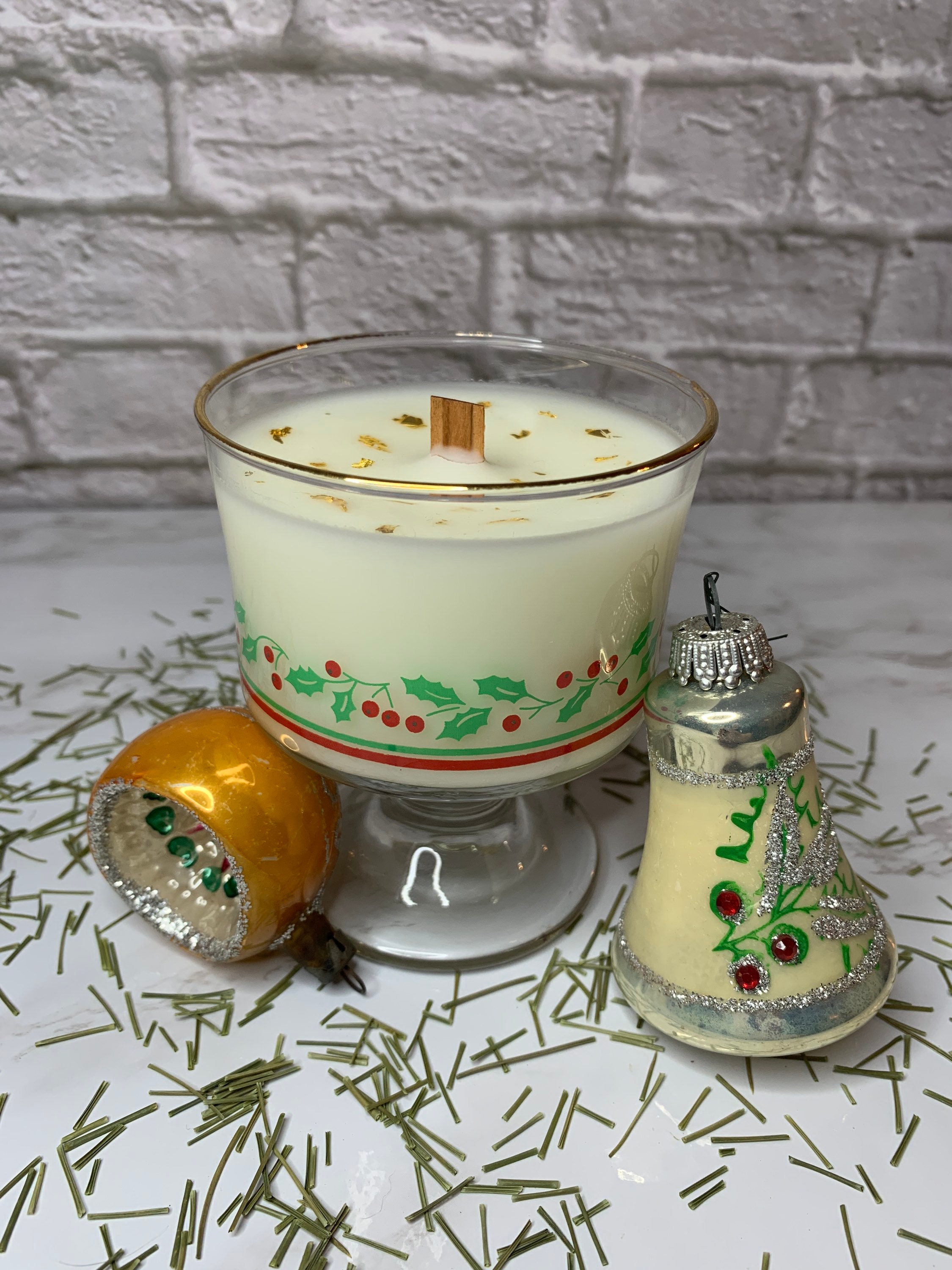 Frankincense, Myrrh, and 24k Gold Flakes Repurposed Christmas Dessert