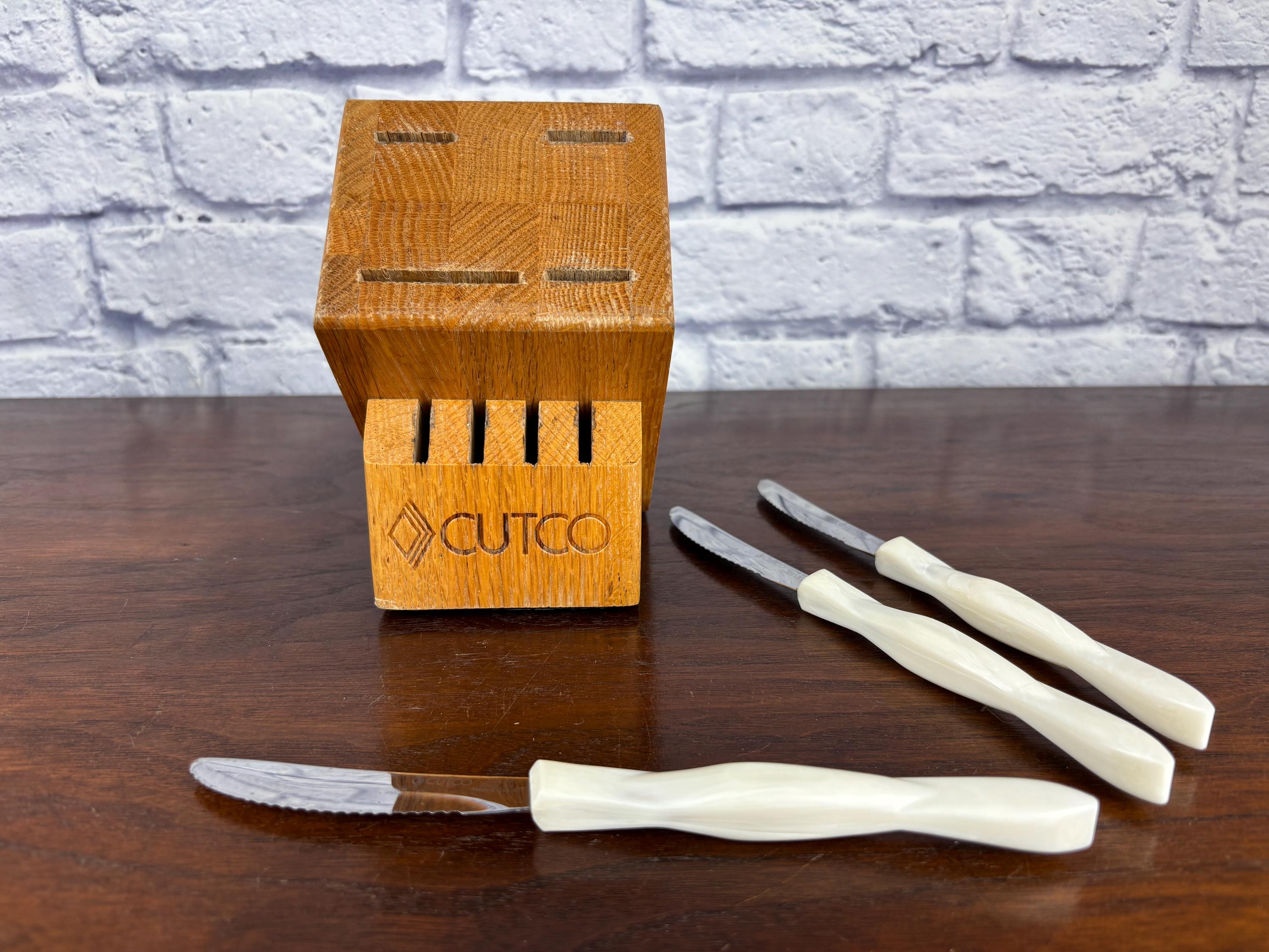 【高級】 CUTCO カツコ USA製 包丁・ナイフ 7本セット 木製ケース付き 最高キッチン・日用品・その他 - 【高級】 CUTCO カツコ USA製 包丁