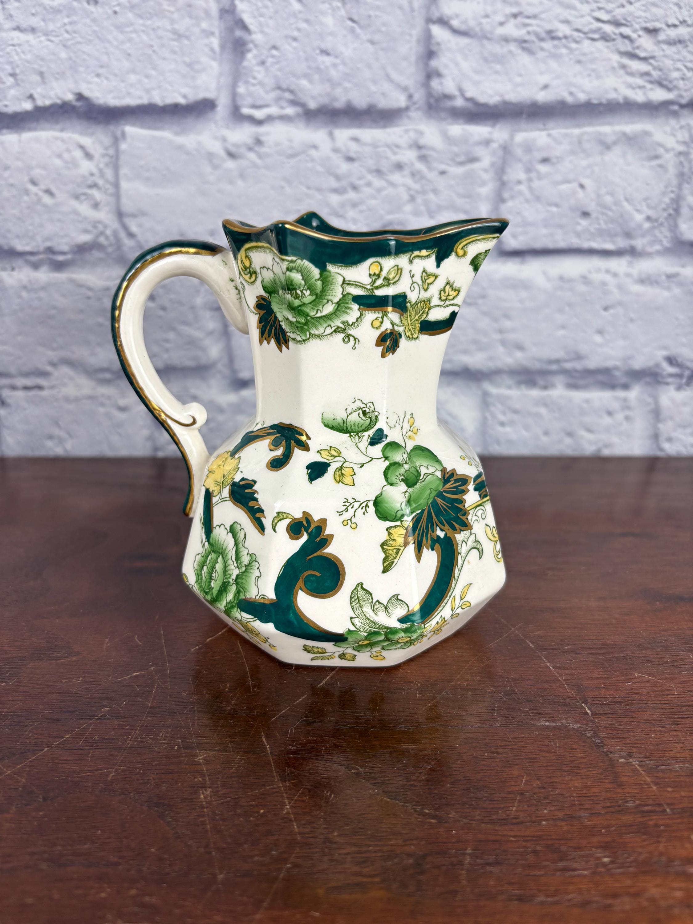 Pitcher Masons Ironstone - Etsy