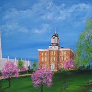 Collège Gustave Adolfo au printemps