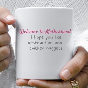 New Mom Mug, Baby Shower gift, Funny Gift, Mothers Day Mug, Funny Mothers day gift, Dad Mothers day mug, Gift for Mom, Sarcastic Gift
